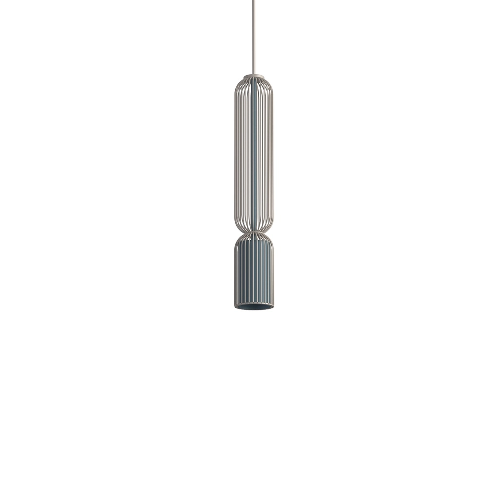 Lampe suspendue Singles 40,5 cm gris umbra et brun sable Lyora 5903139122009