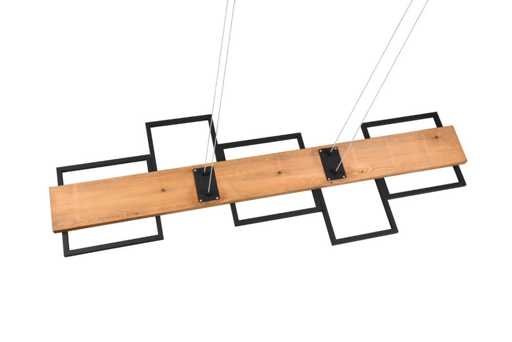 Suspension led en bois Harper Trio 4017807524963