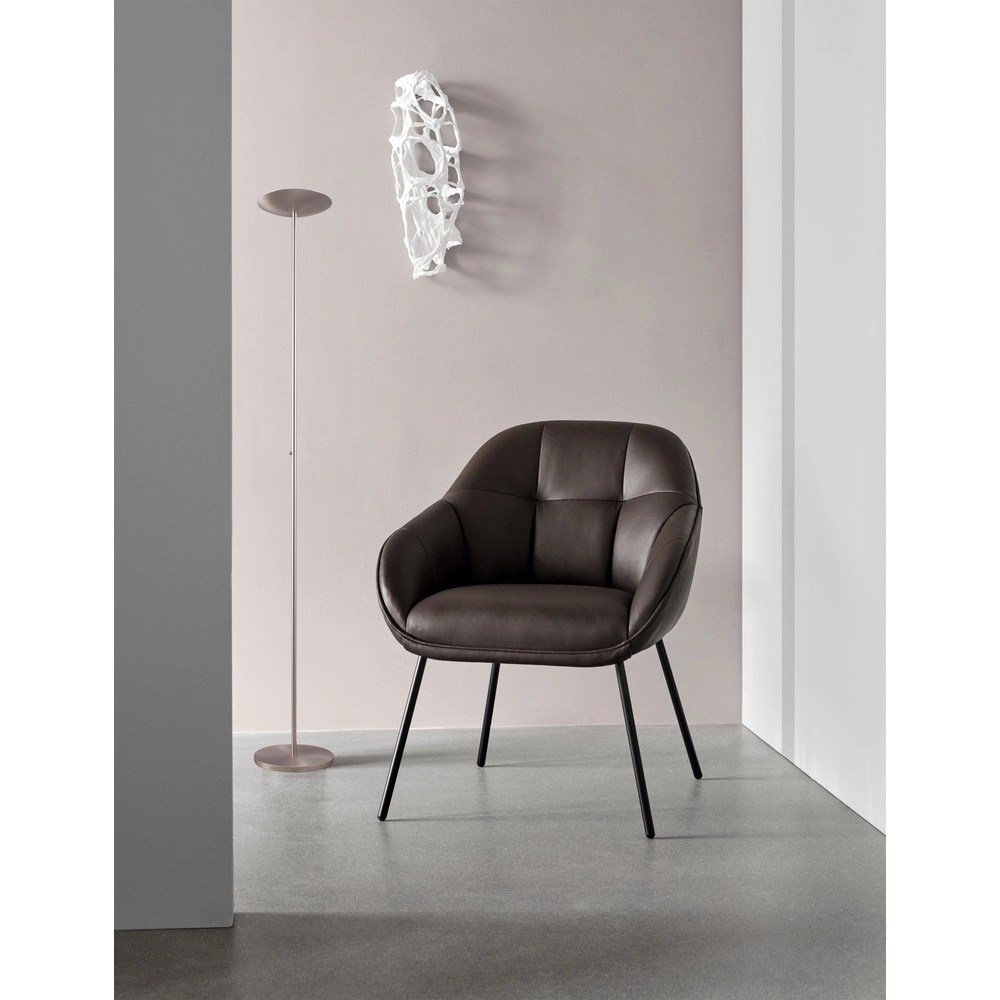 Lampadaire de conception Scala nickel Ø 25cm Masterlight 8718121297347