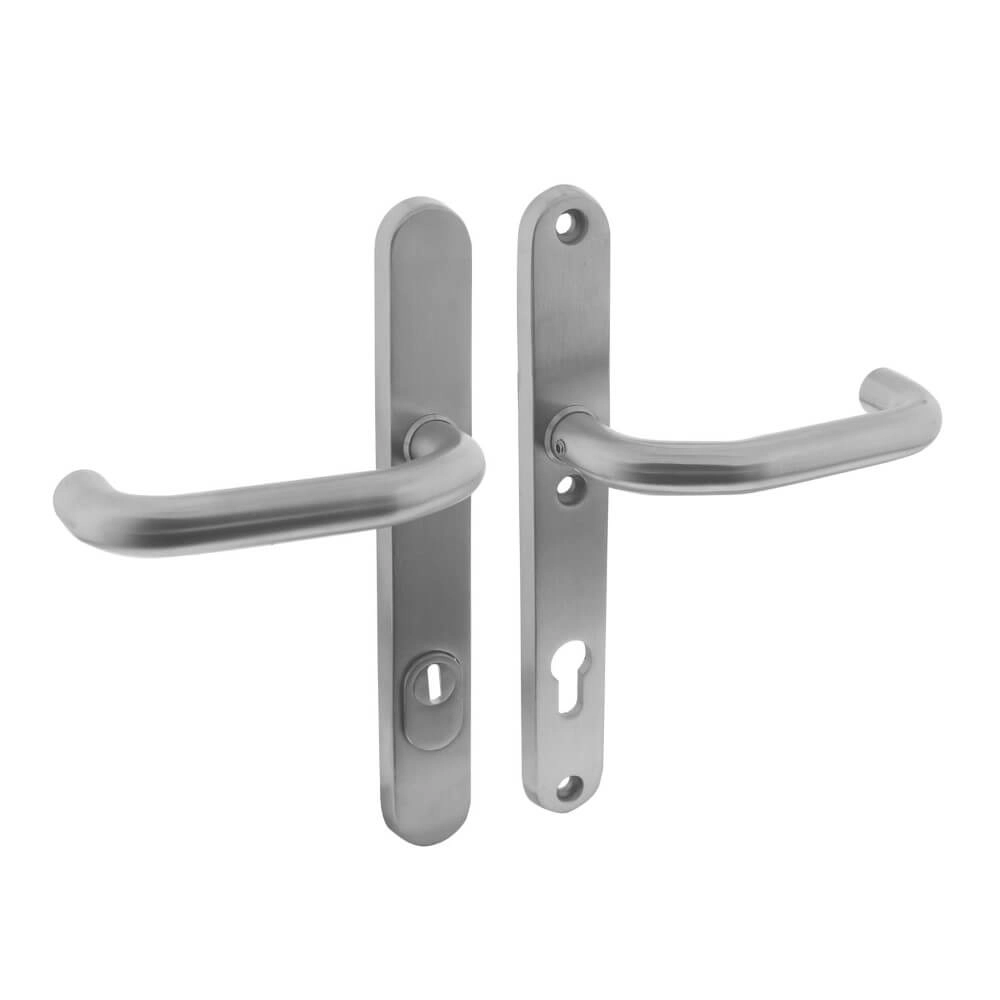 Quincaillerie de porte dérobée Aurano protection anti-traction PC étroit 92mm acier inoxydable Quincaillerie de porte dérobée Aurano protection anti-traction PC étroit 92mm acier inoxydable