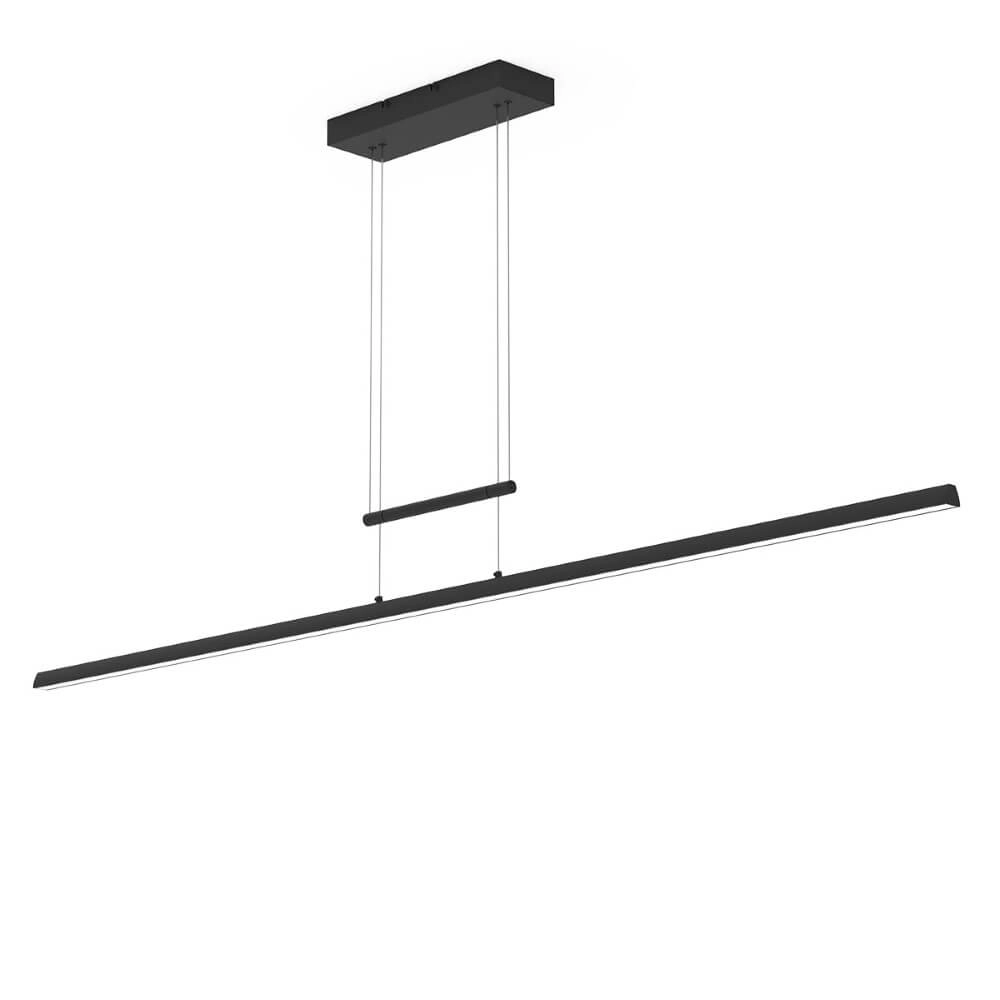 Lampe suspendue longue Profilo noir