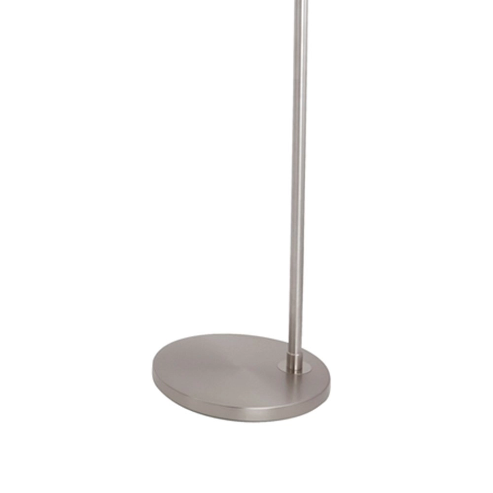 Lampe à arc Stresa Acier inoxydable avec abat-jour blanc Steinhauer 8712746092882