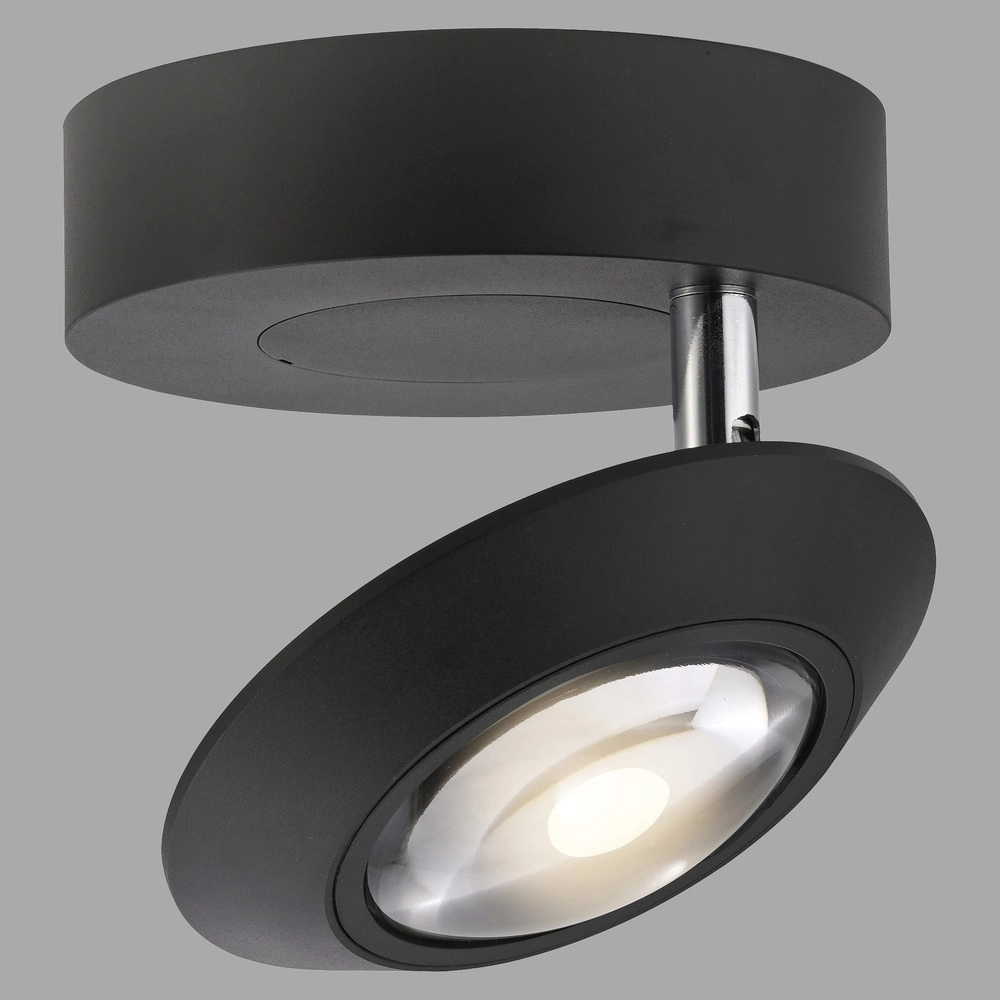 Spot LED au plafond Pure Oculis Black Pearl