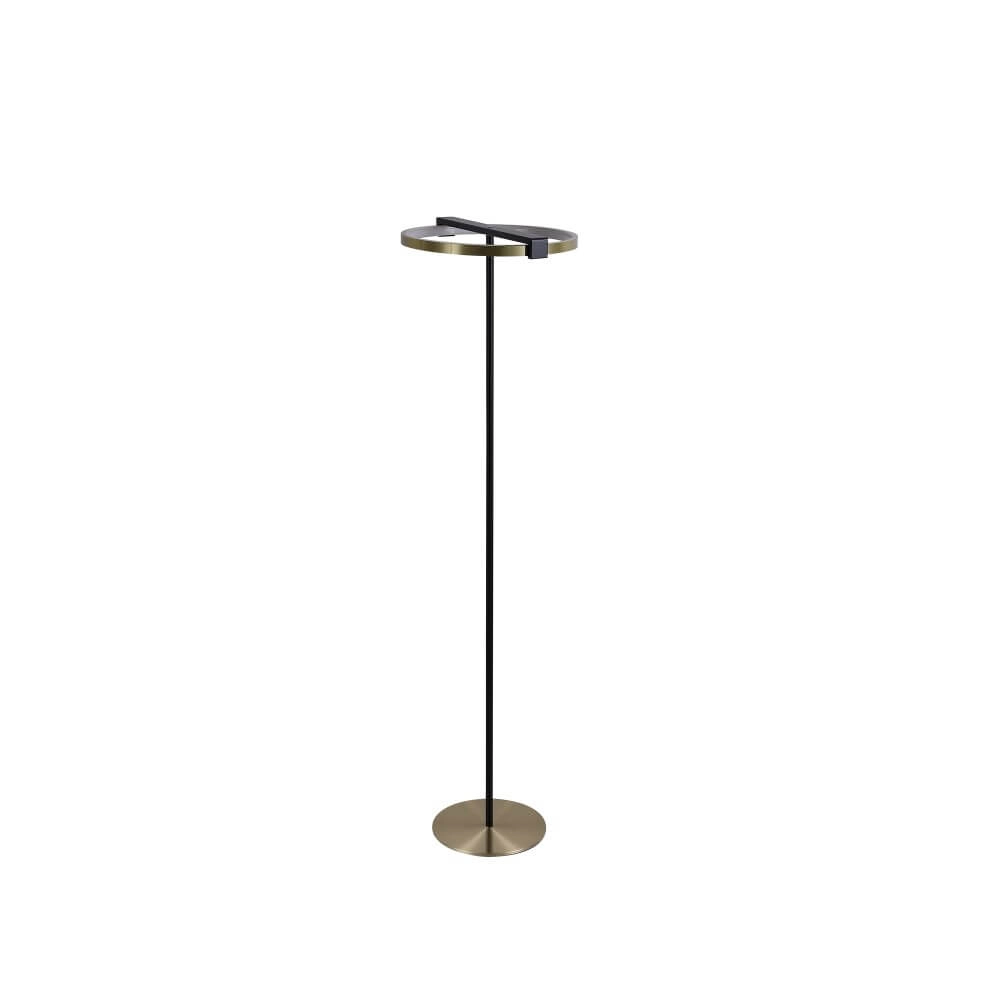 Lampadaire Aerial Noir et or Searchlight 5053423274416