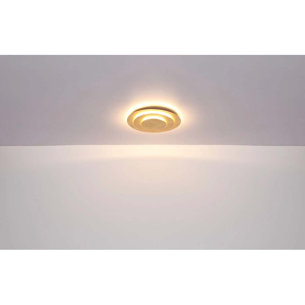 Lampe de plafond dorée Heda Ø 18 cm Globo 9007371458523