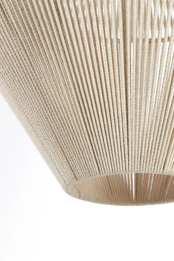Suspension japandi Felida Ø 56cm crème Light & Living 8717807694364