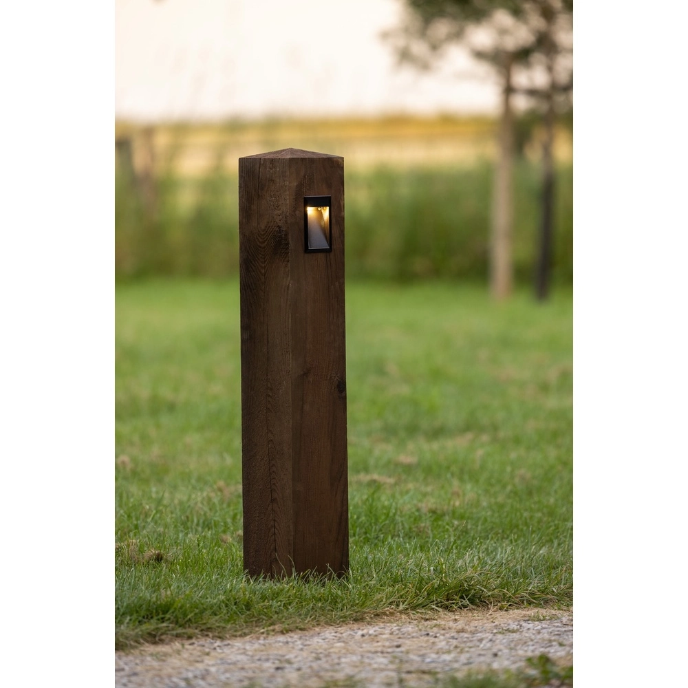 Lampe à cousselle en bois Torre 150 Chêne - 15x15x90cm - 2700K Timberlab 8716803514560