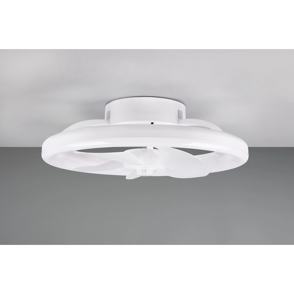 Ventilateur de plafond conçu Pajala blanc Ø 40cm Trio 4017807688207