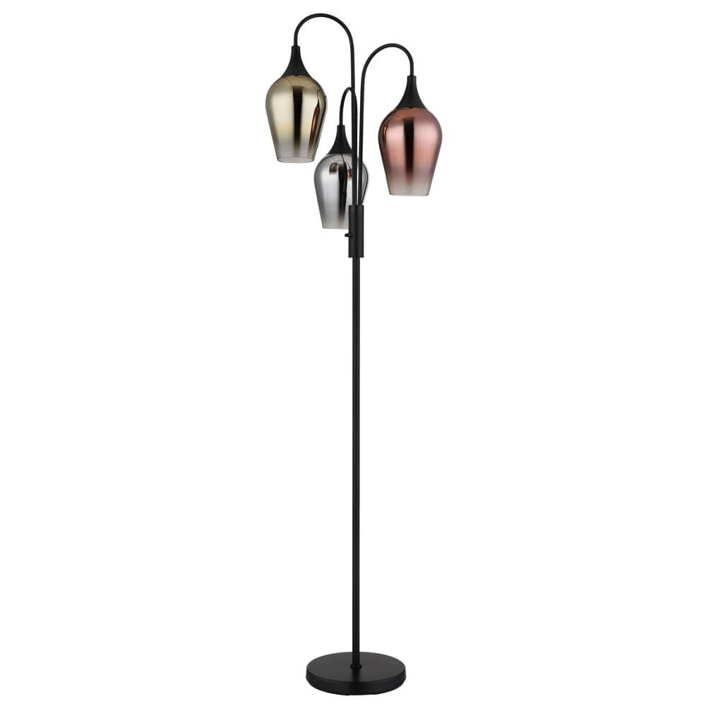 Lampadaire Lavus Verre coloré 3 lumières Globo 9007371474202