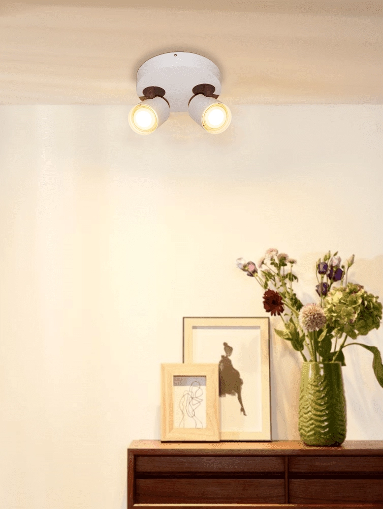 Spot double en saillie Vivaro Artdelight 8719831734863