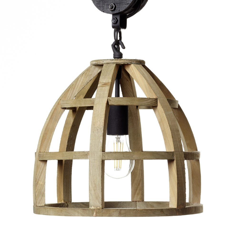 Lampe à suspension Matrix Wood Bois Lampe à suspension Matrix Wood Bois