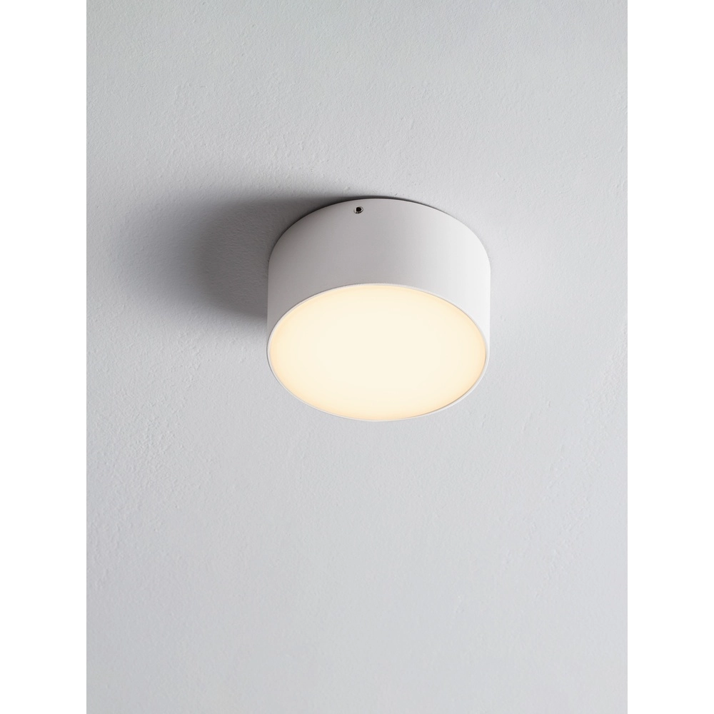 Plafonnier rond Judi Ø 12cm blanc