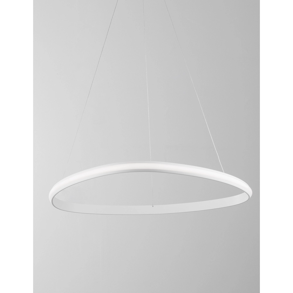 Suspension design Aries blanc Ø 74cm