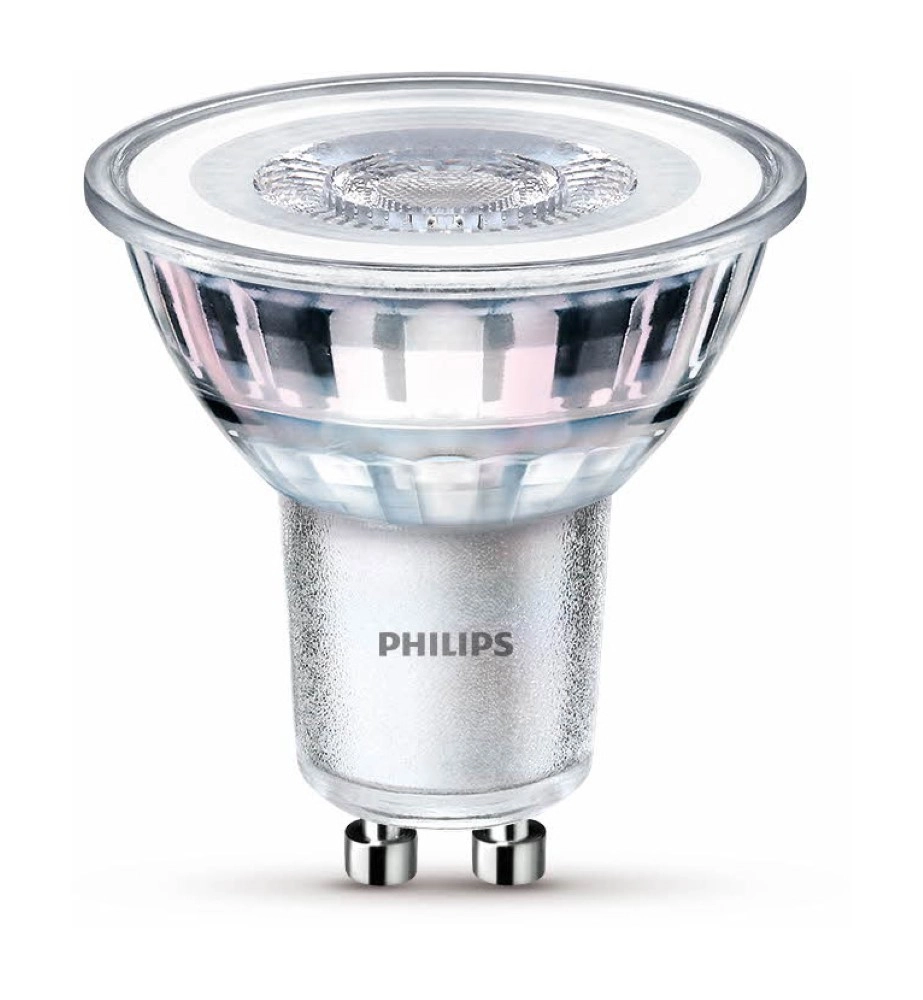 3,5W - GU10 - 2700K - 255 lumen lot de 2 Philips 8718699774295