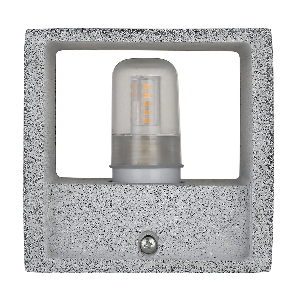 Lampe murale moderne Ferguson Gris carré Globo 9007371592913