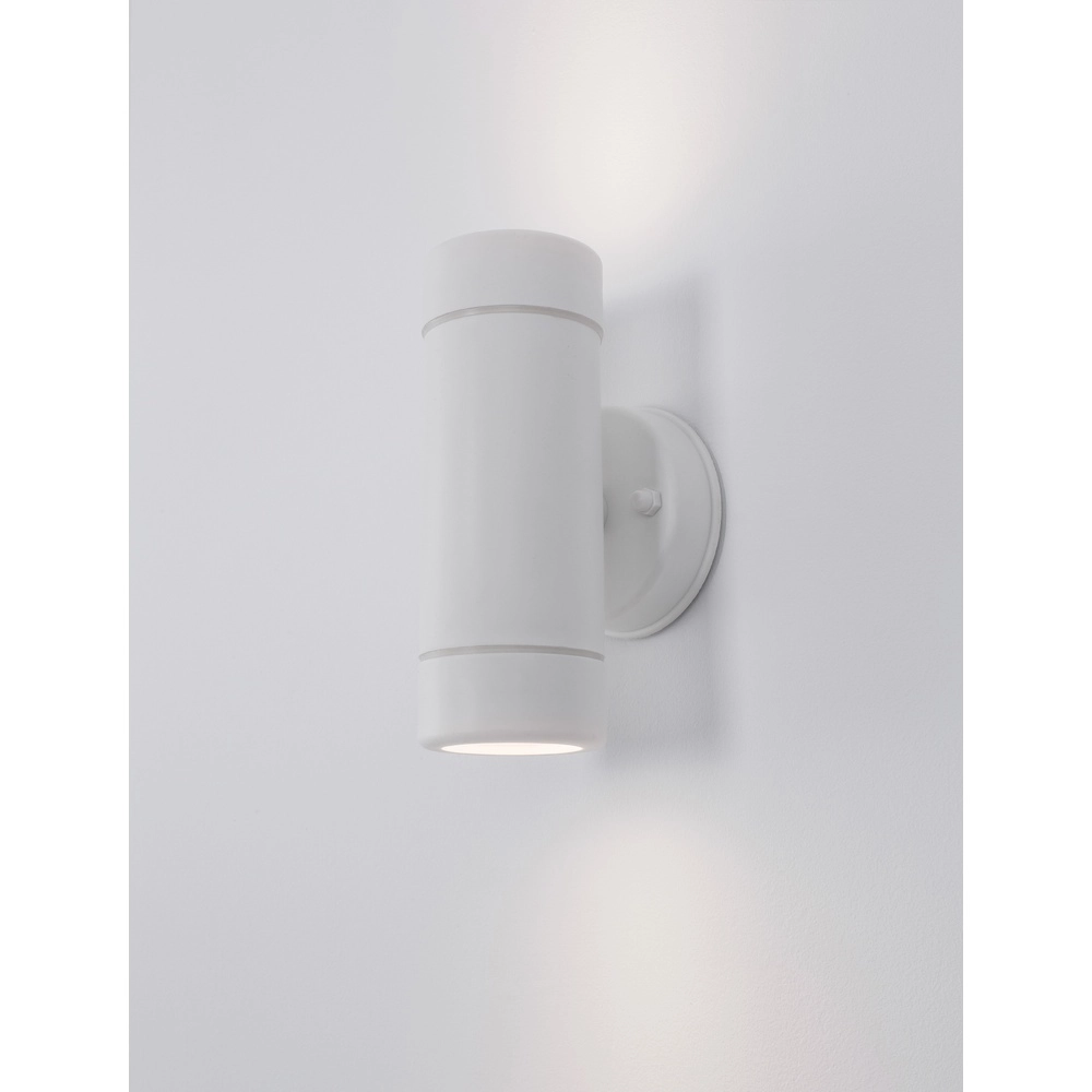 Projecteur rond Limbio De haut en bas blanc