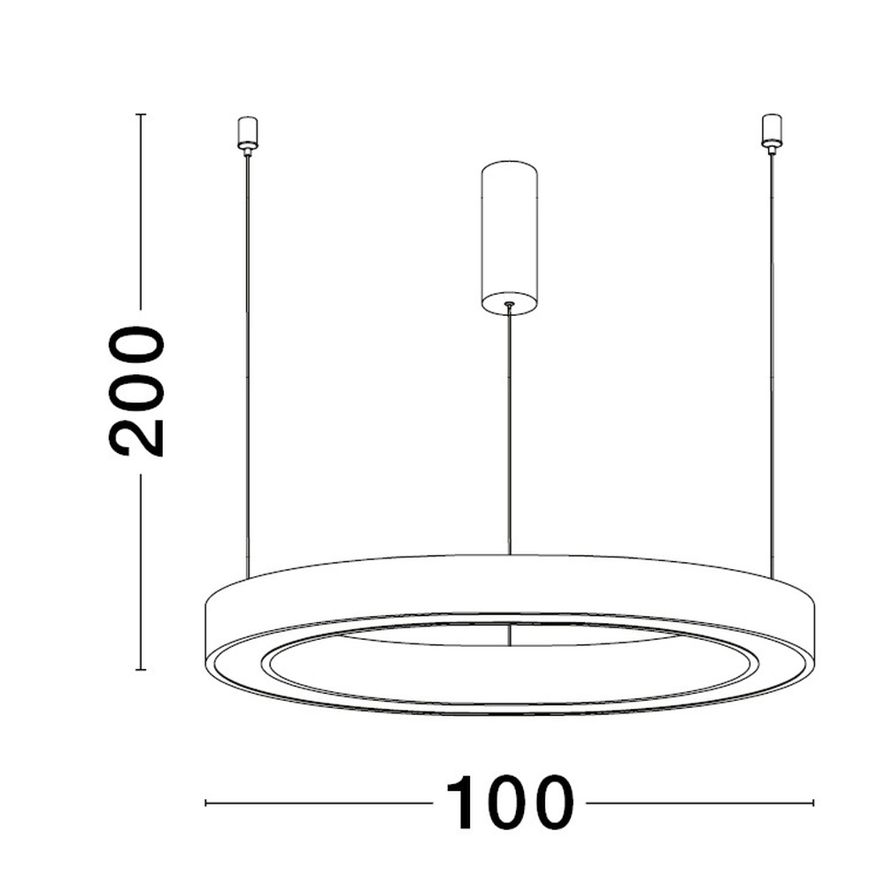 Suspension design Sting or Ø 100cm Lyora 5212017437457
