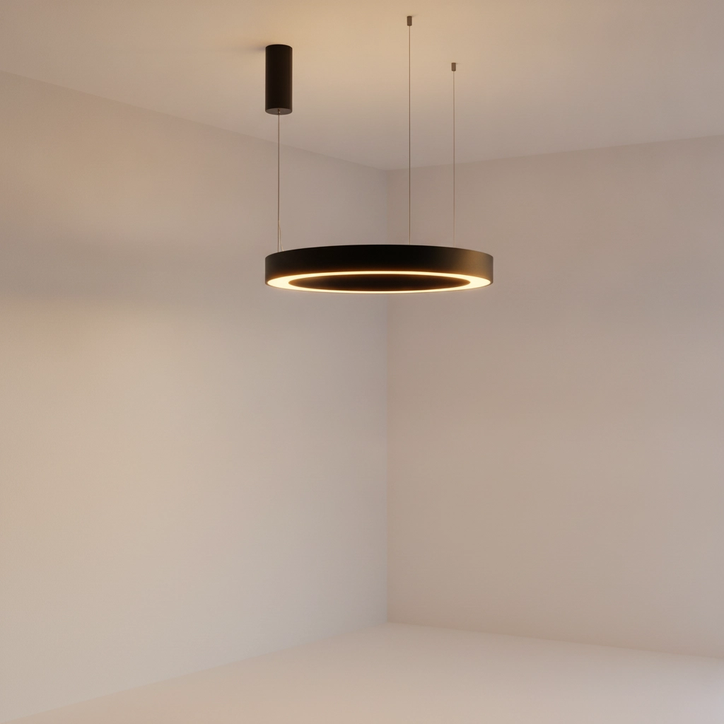 Suspension Morbido noir Ø 60cm