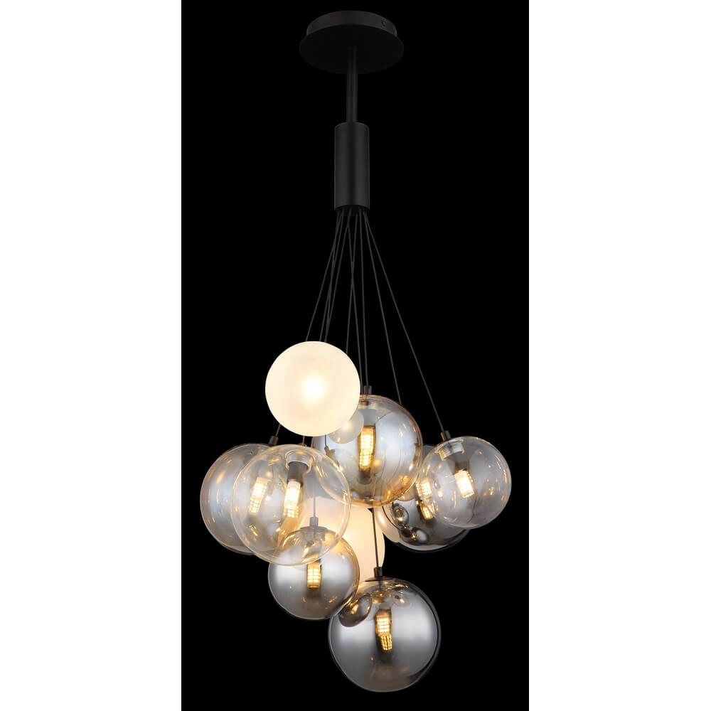 Suspension noire Ballgi verre Globo 9007371453160