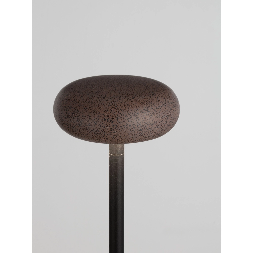 Lampe de jardin Cami Pierre brune de 110 cm Lyora 5212063504523