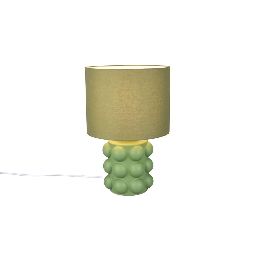 Lampe de table Kate vert Ø 30cm Trio 4017807662634