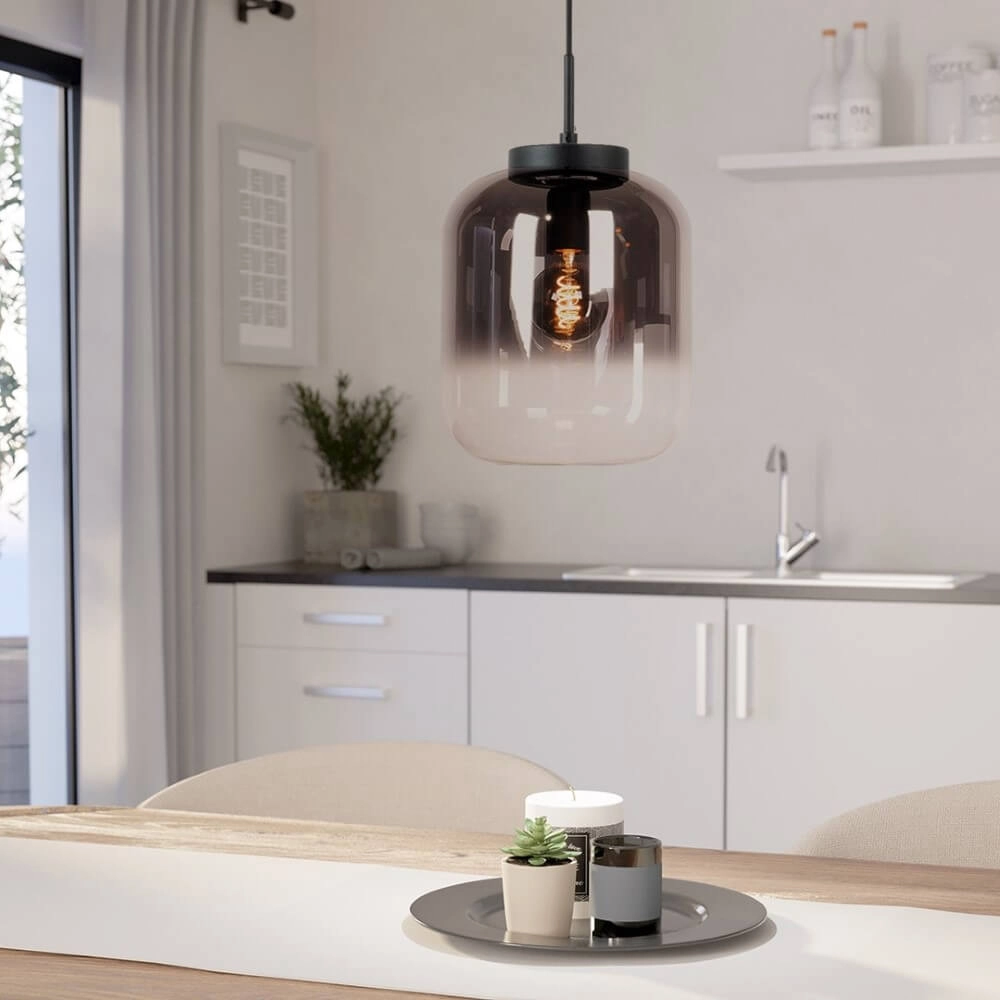 Lampe suspendue noire Bulciago modèle Ø 35cm Stars of Light 9002759396749