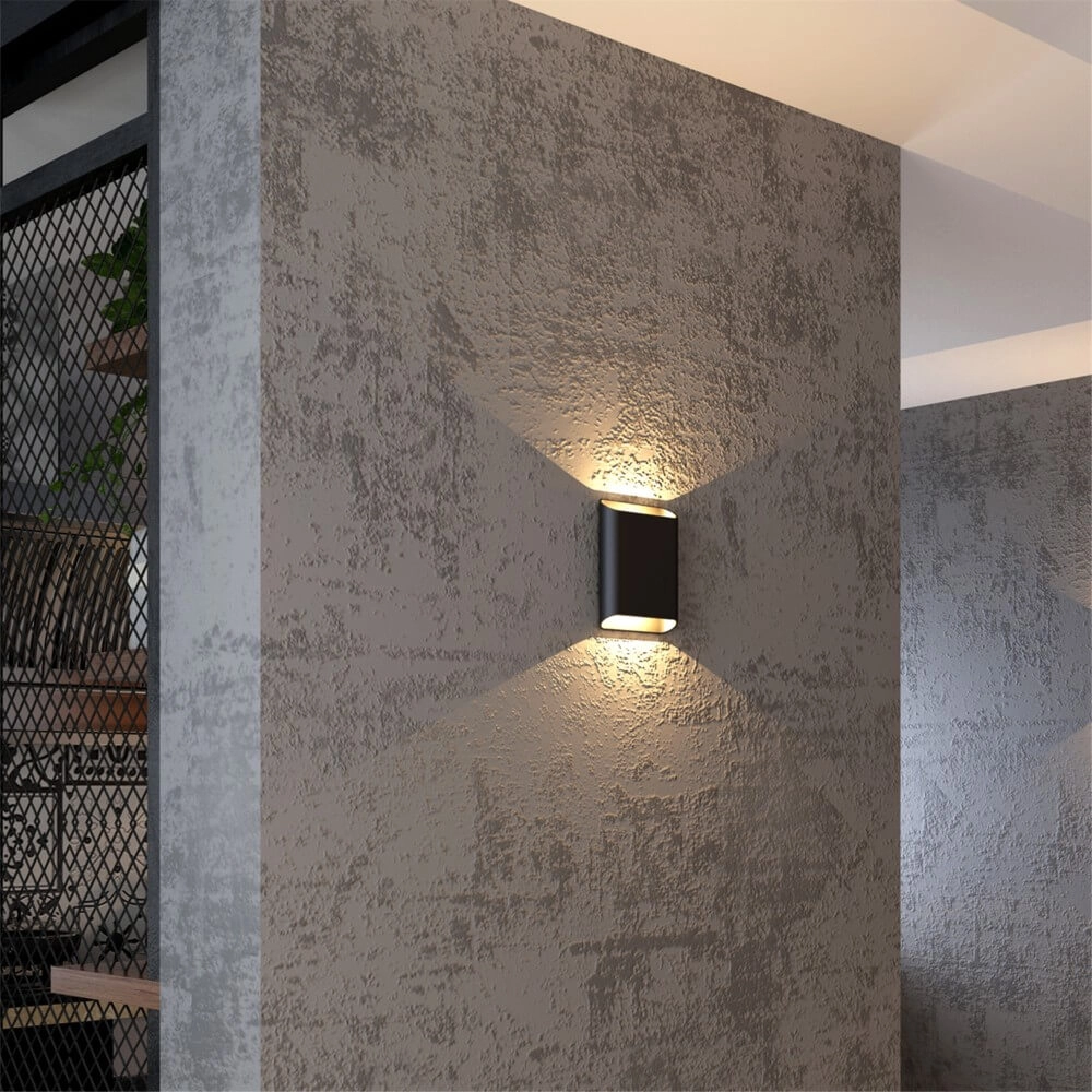 Applique murale Diaz L Noir Artdelight 8720701100275