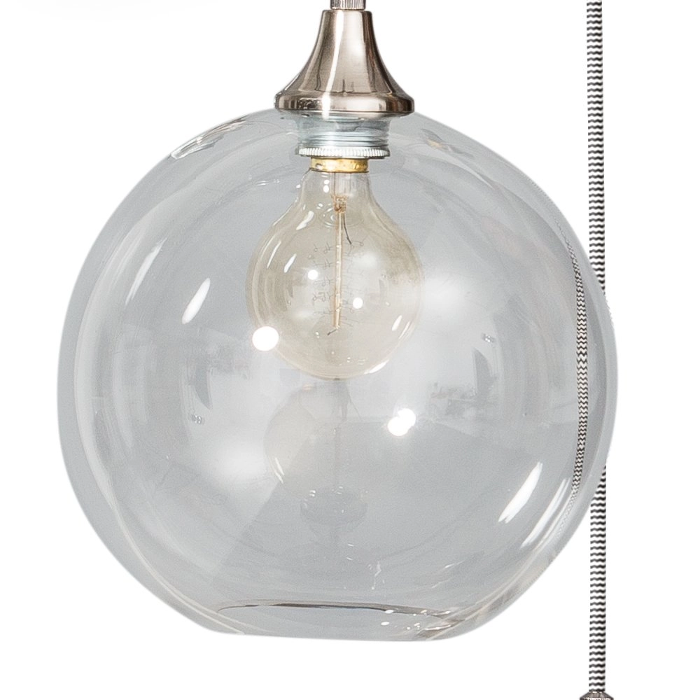Lampe à suspension robuste Calvello Gris métallisé à 3 lumières ETH 8719075182482