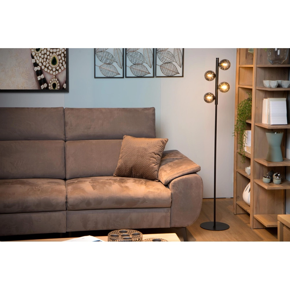 Lampe de pied Tycho Noir Lucide 5411212450999