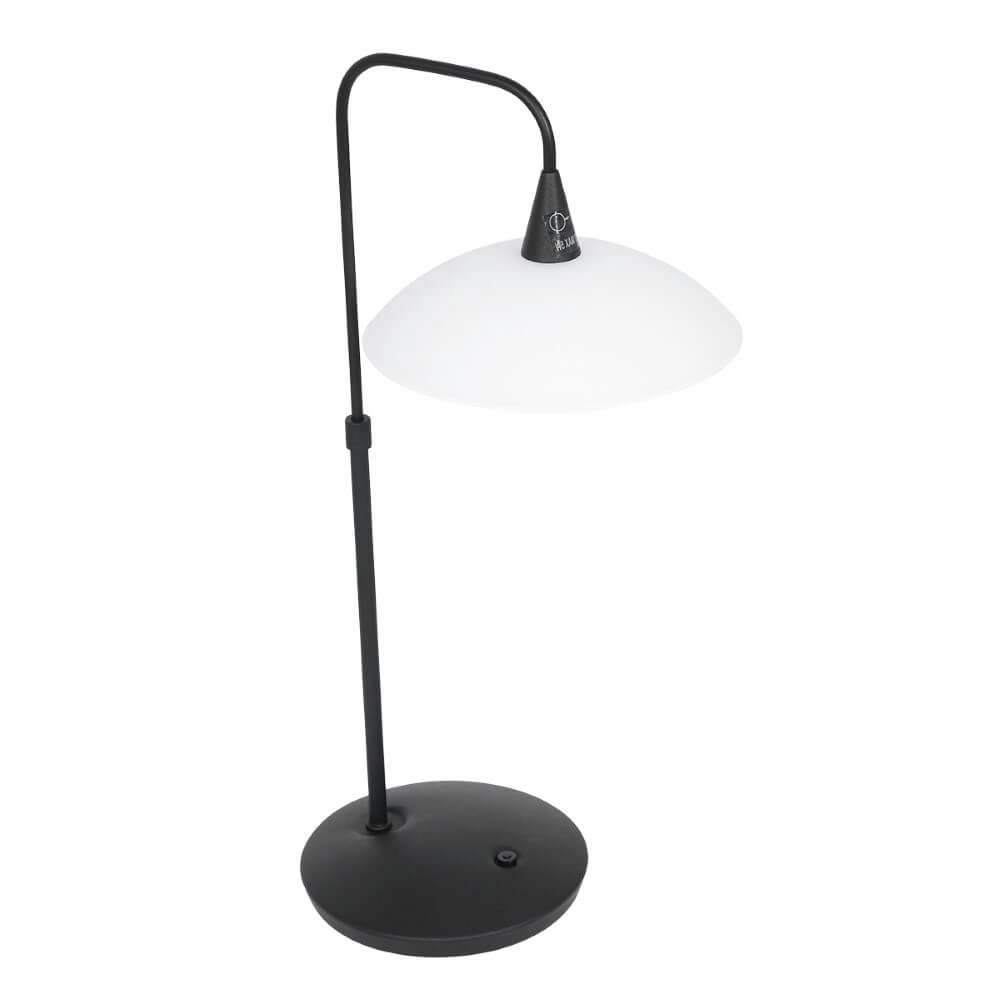 Lampe de table Tallerken noir avec du blanc Steinhauer 8712746133585