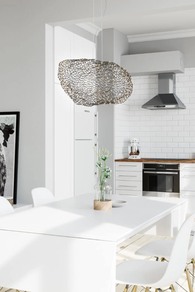 Lampe suspendue Hayden noir mat 40cm By Rydéns 7391741012517