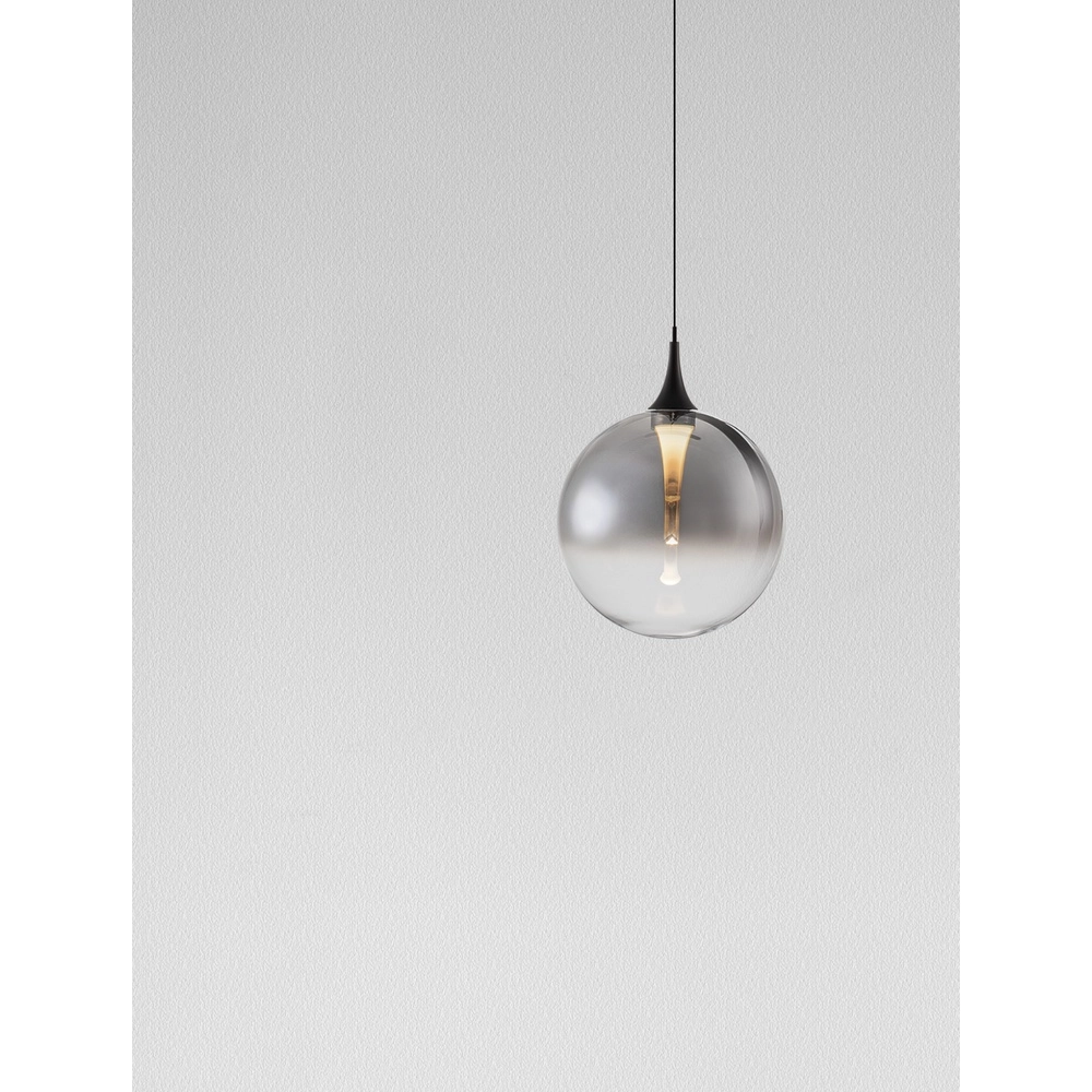 Suspension Orenda Verre fumé simple Suspension Orenda Verre fumé simple