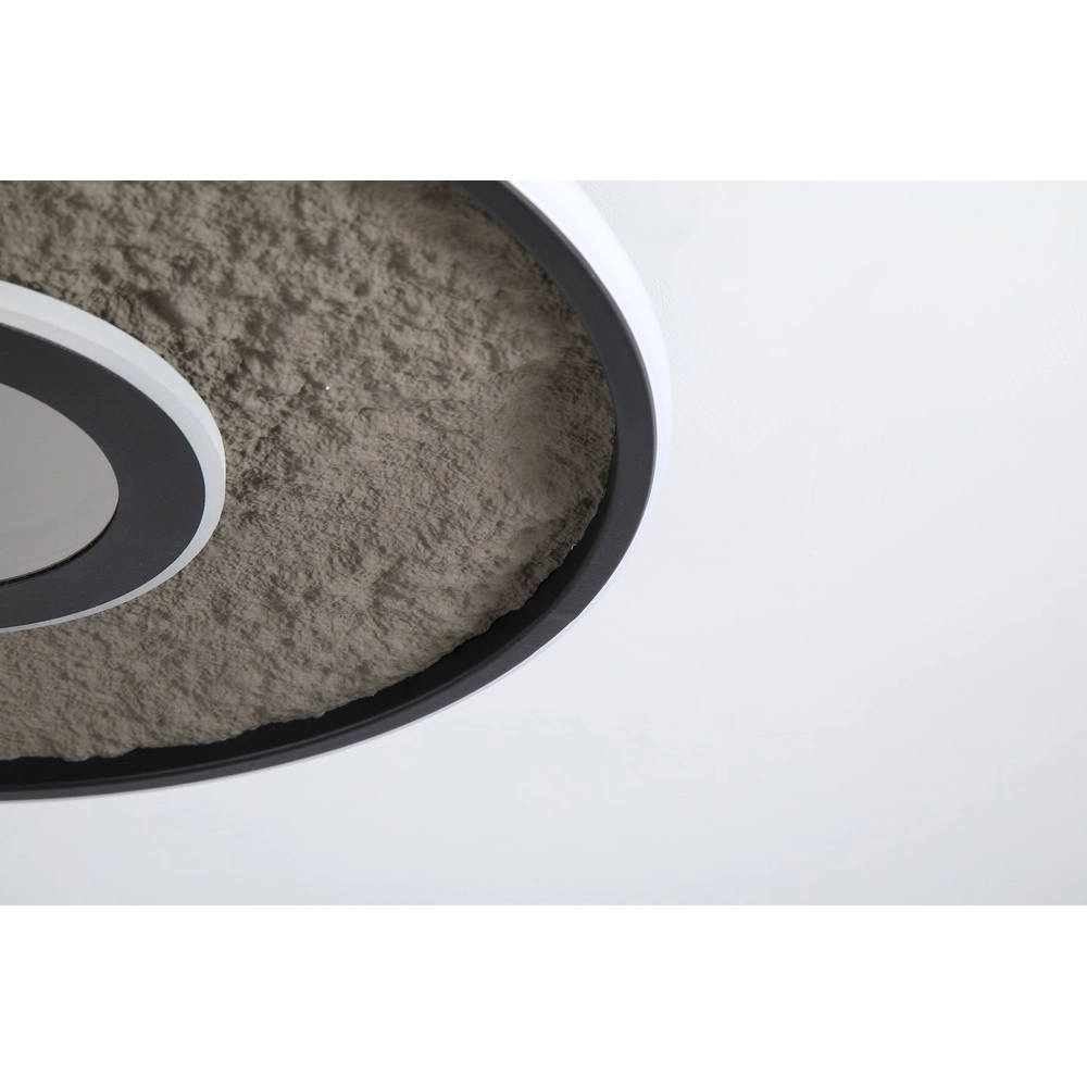 Plafonnier Lumadisc Centre Infinity Noir Searchlight 5053423297989