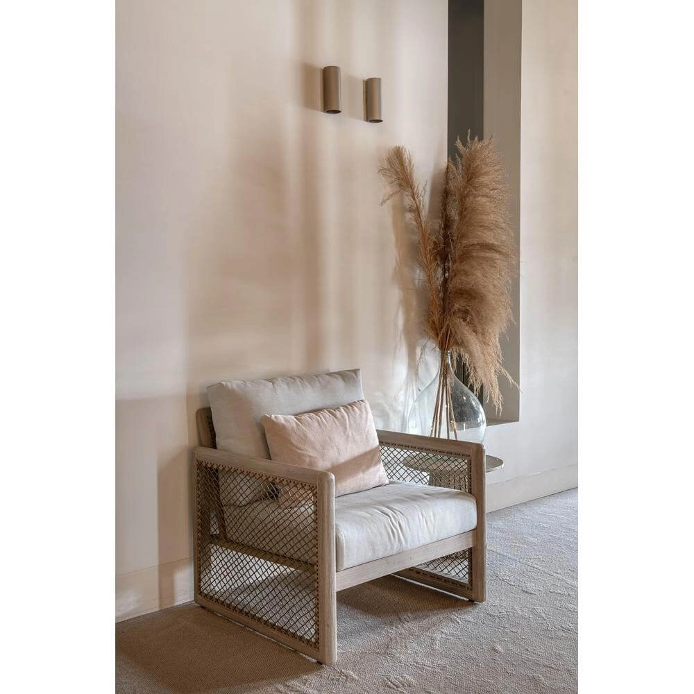 Applique murale design Brody2 champagne Artdelight 8720701100107