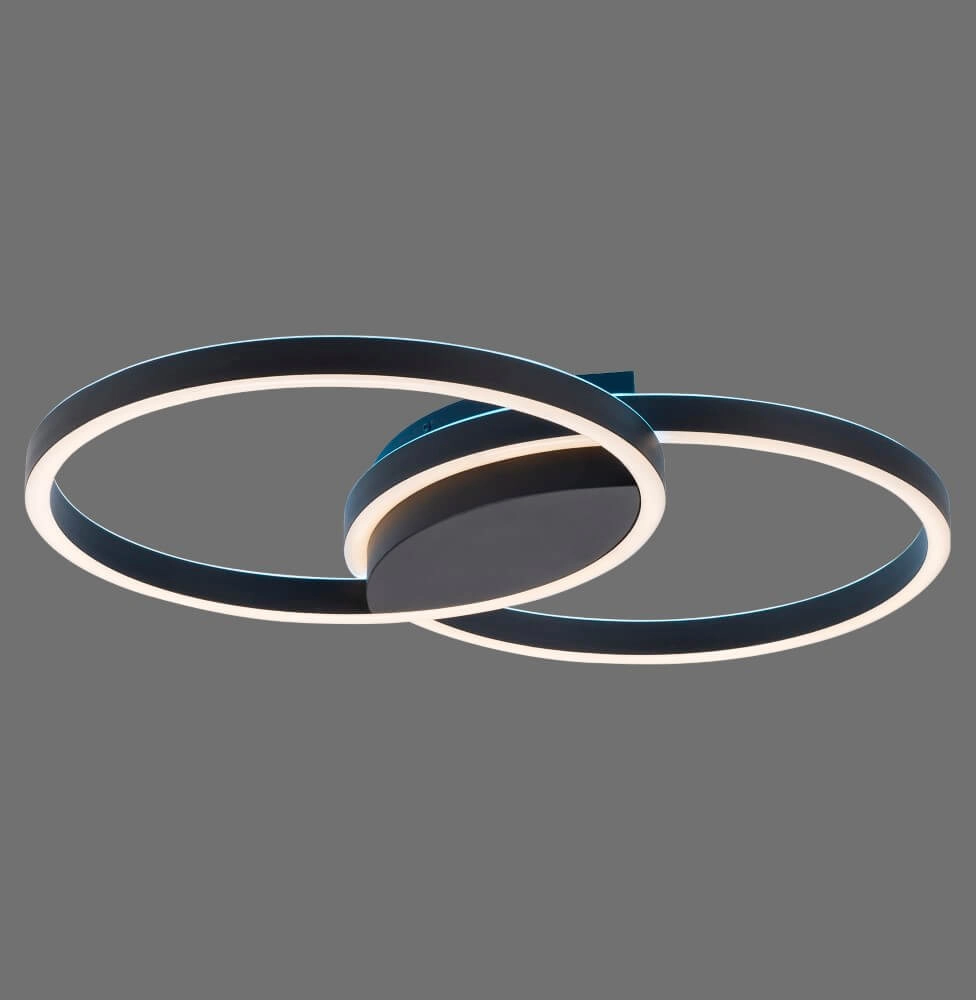 Plafonnier design Q-Marko autour Paul Neuhaus 4012248366615