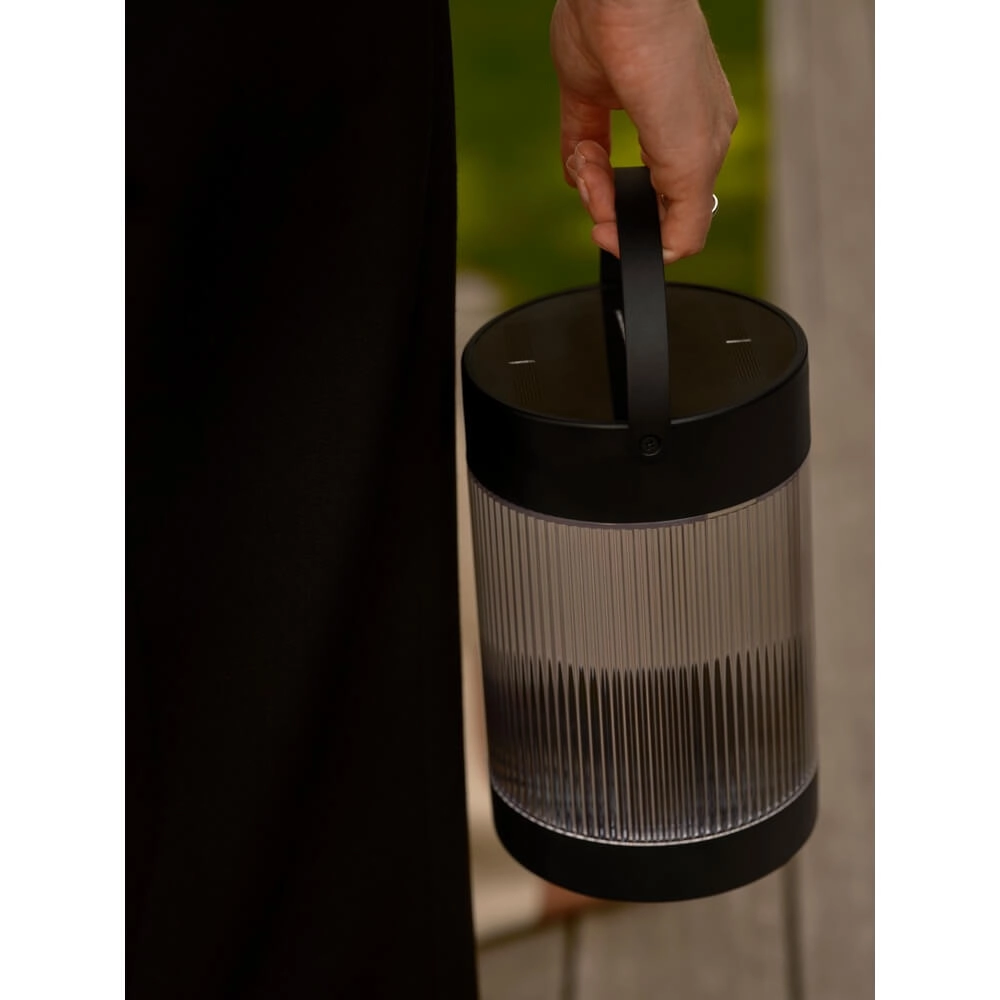 Lampe de table Coupar Noir Solaire Nordlux 5704924023446
