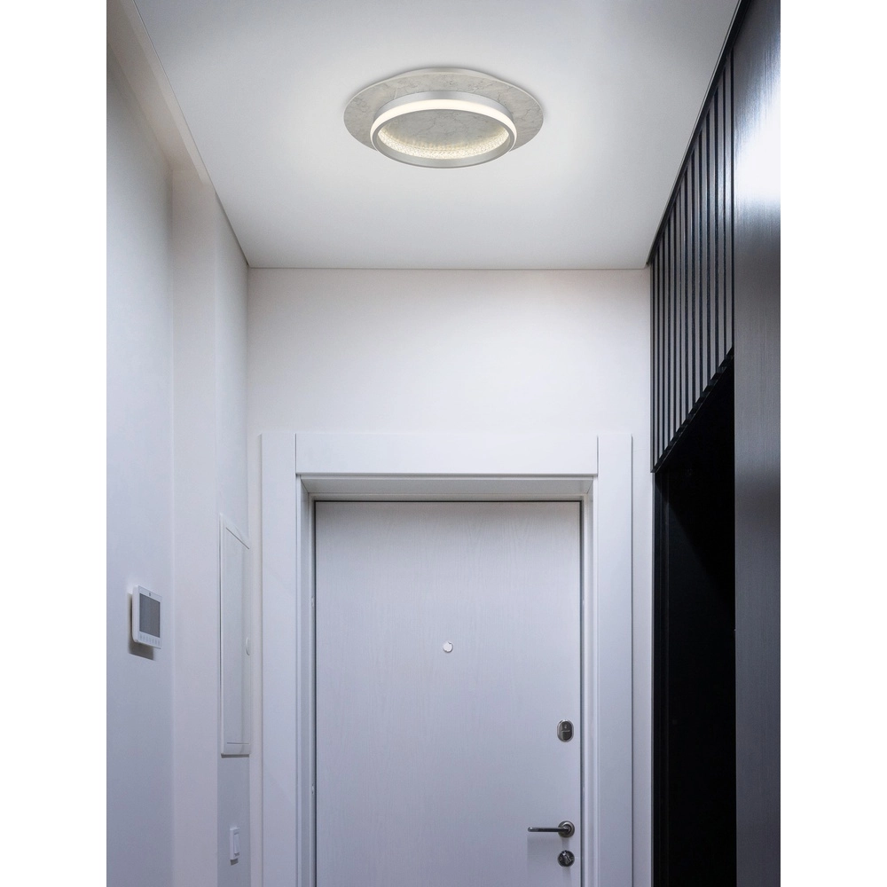 Lampe de plafond Mary Gris argenté Globo 9007371507863