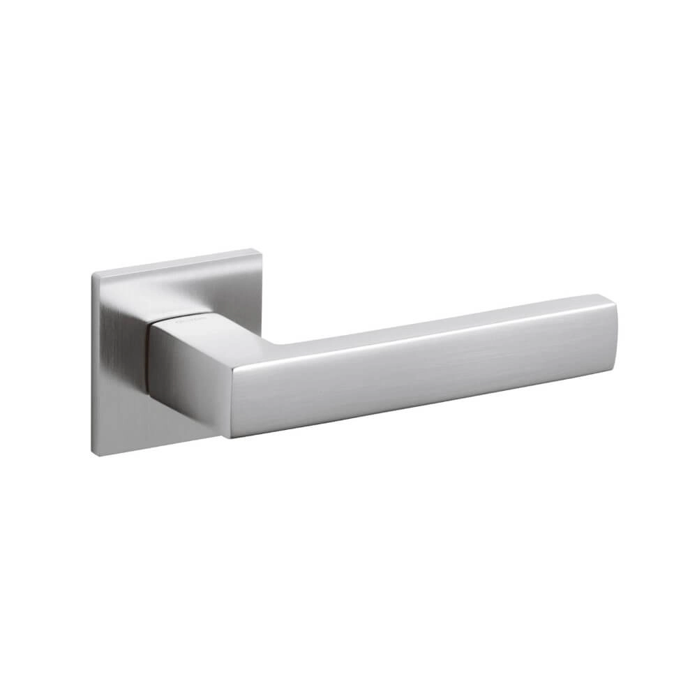 Poignée de porte design Planet Q chrome mat