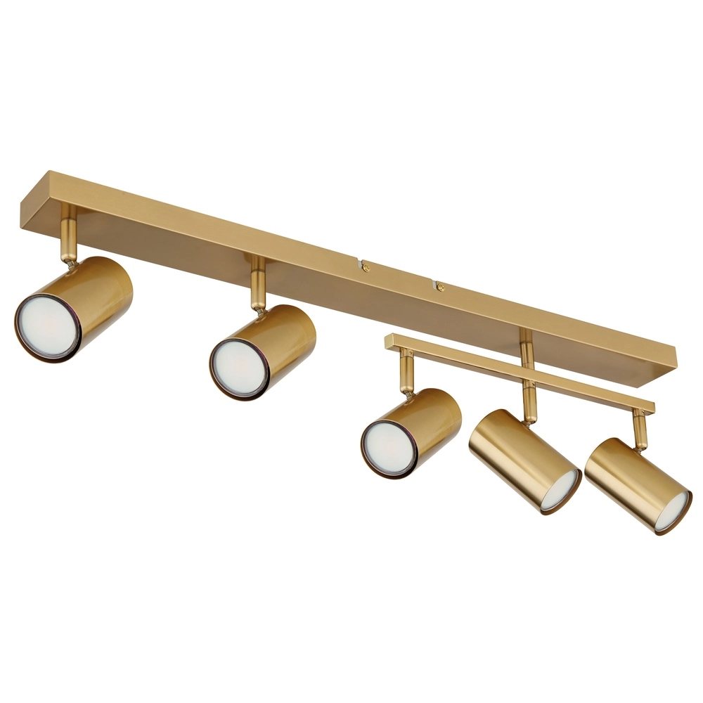 Lampe de plafond à 5 lumières Robby Or Globo 9007371449088