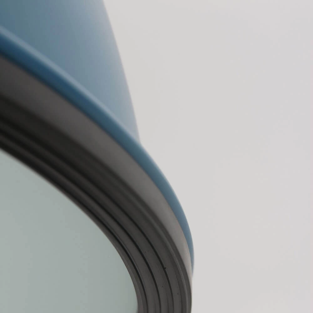 Lampe à suspension Bikkel bleu avec gris métallisé Steinhauer 8712746105162