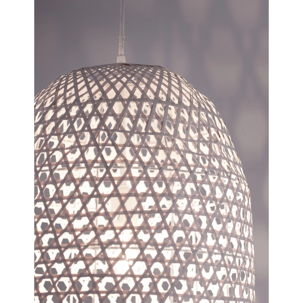 Suspension Aurora blanc Ø 40,5cm Lyora 5212017416568