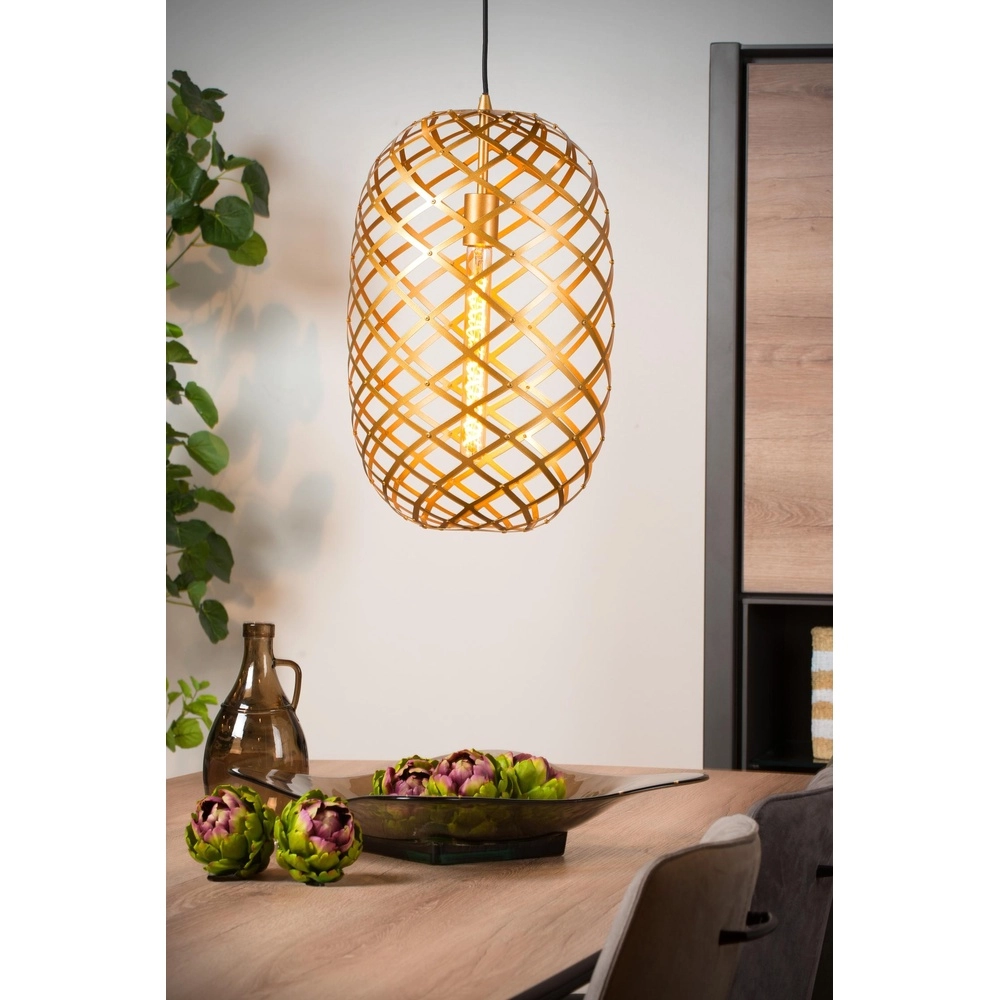 Lampe suspendue Wolfram Ø 32cm d’or Lucide 5411212211170
