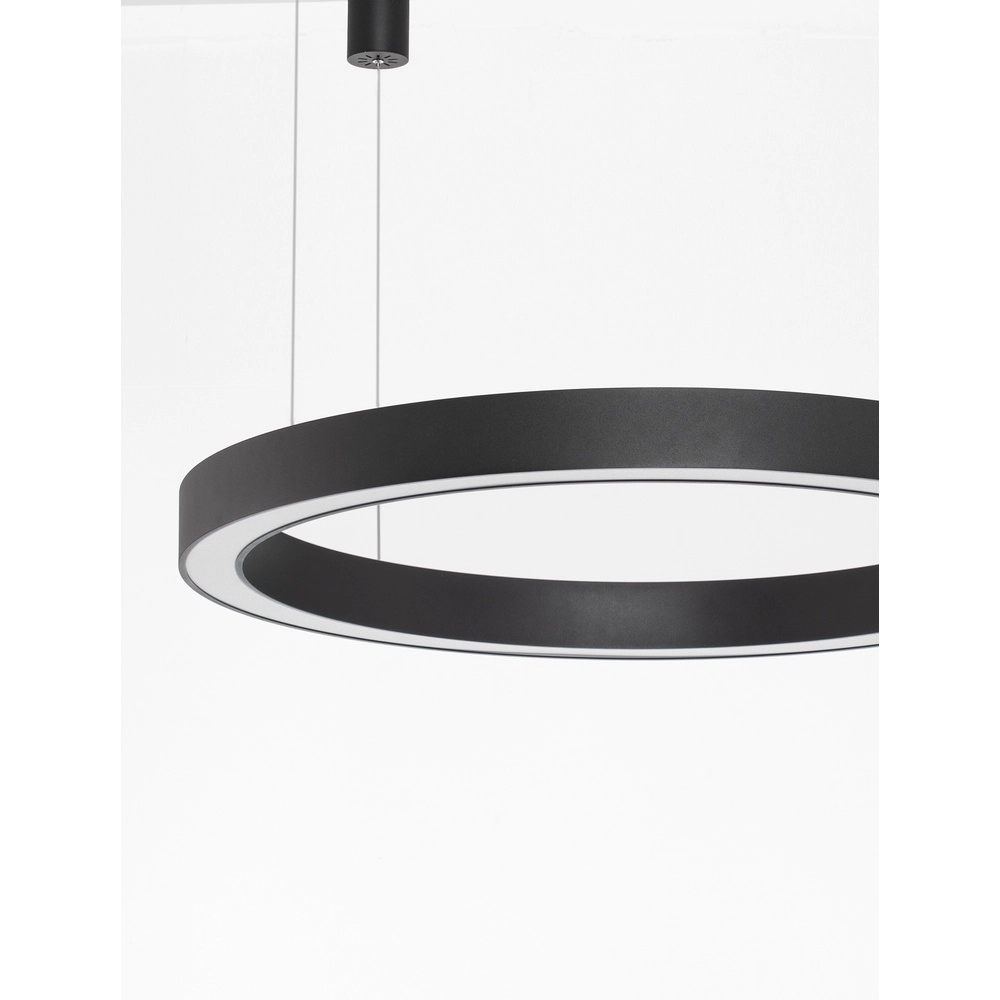 Suspension Morbido noir Ø 100cm Lyora 5212017438706