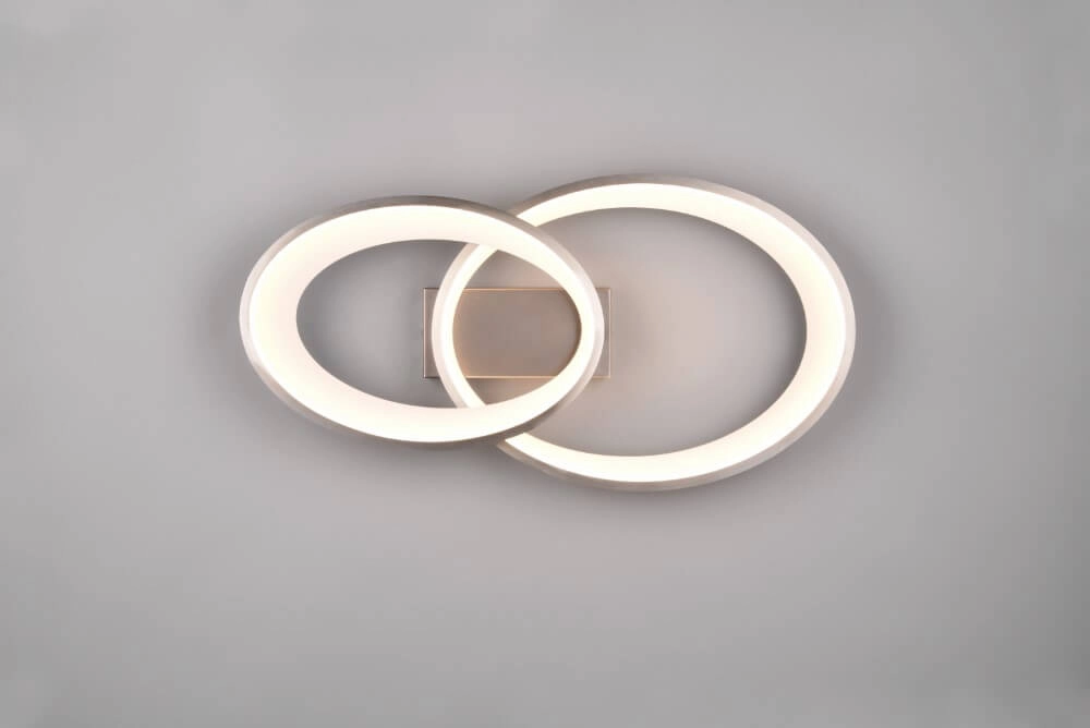 Plafonnier Malaga nickel Trio 4017807576948