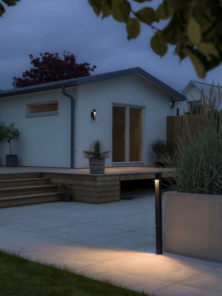 Lampe sur pied Udine noir KonstSmide 7318307537758