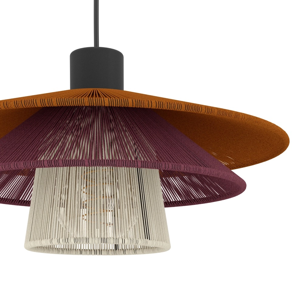 Lampe suspendue filaire Pignona Ø 32cm de couleur Eglo 9008606391172