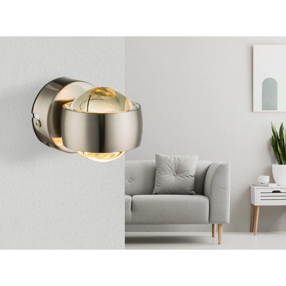 Applique murale en nickel Randi concevoir Globo 9007371349623
