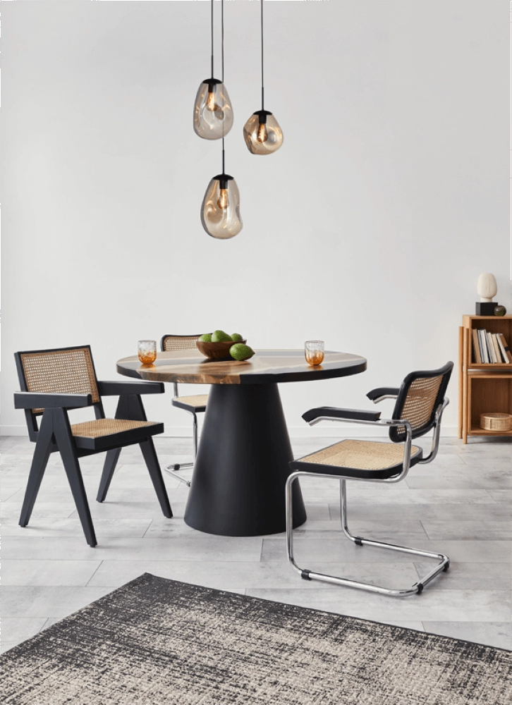 Lampe suspendue Lava 3x verre doré Masterlight 8718121286419