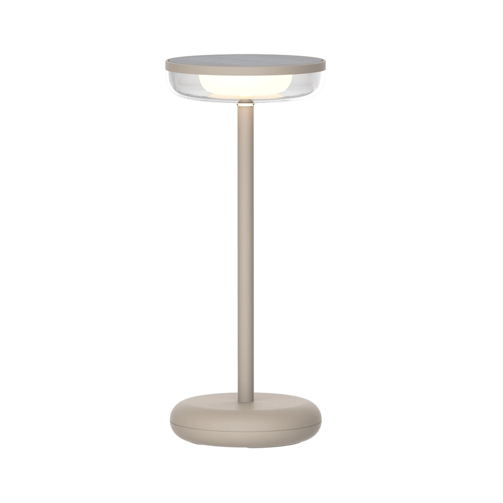 Lampe de table hybride Sintra brun sable Lampe de table hybride Sintra brun sable