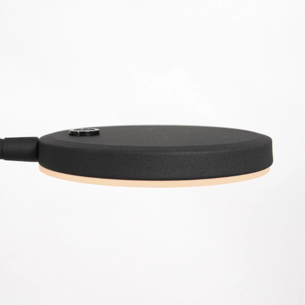 Lampe de lecture LED flexible Platu noir Steinhauer 8712746151510